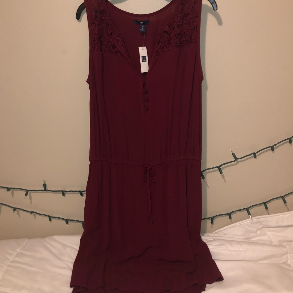 Maroon dress